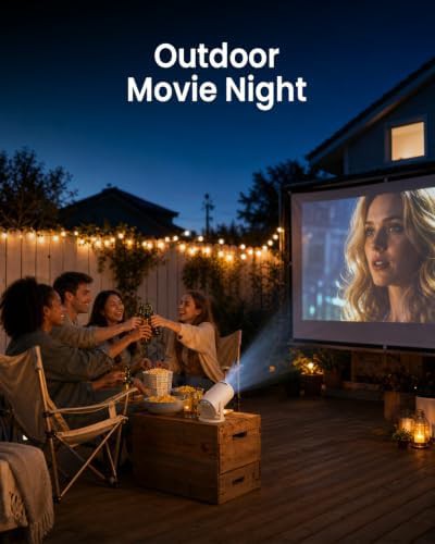 Smart mini projector for home theater — photo 5