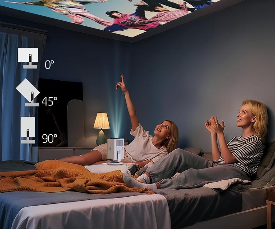 Mini smart projector with USB-C power — photo 5