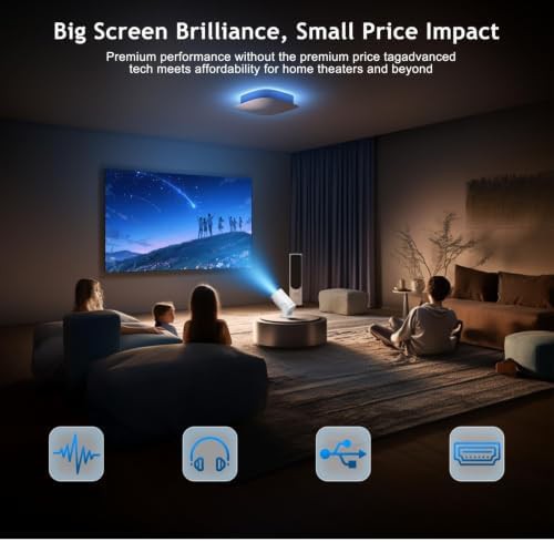 Rotatable mini projector with WiFi 6 — photo 5