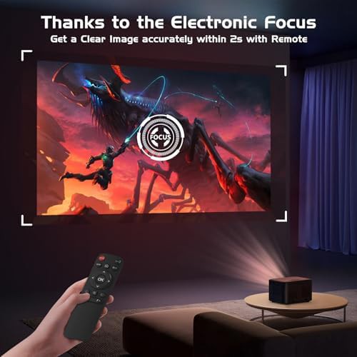 Native 1080p projector with electronic keystone — photo 5