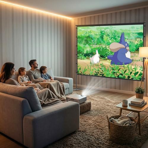 Lightweight 120 inch outdoor projection screen — photo 3
