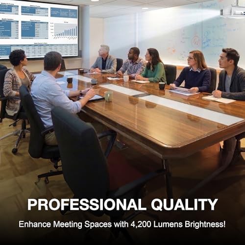 Portable WXGA business projector with high brightness — photo 4