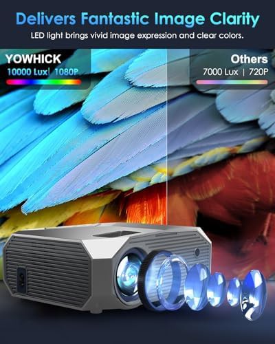 Dark gray native 1080p wifi projector — photo 5