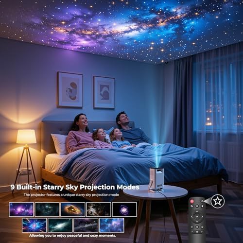 Portable 4k support android projector — photo 4