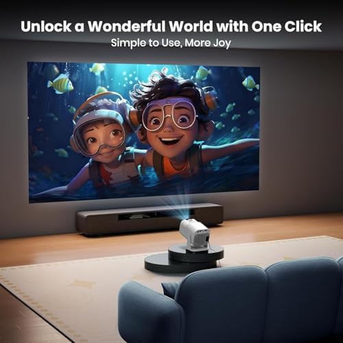 Smart mini projector with TV OS — photo 5