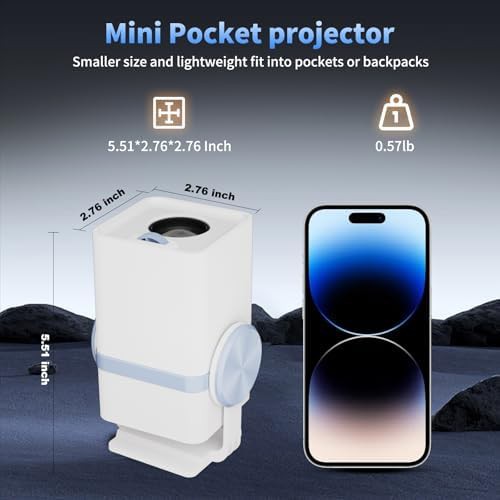 Rotatable android 13 outdoor projector — photo 5