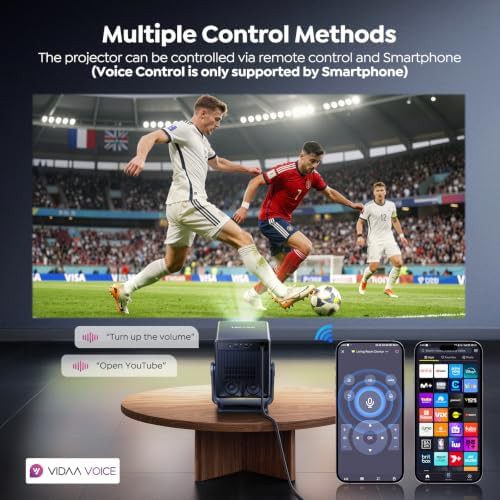 Short throw 4K projector with VIDAA smart TV — photo 4