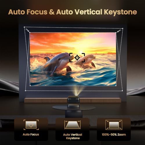 Mini outdoor projector with rotating stand — photo 4