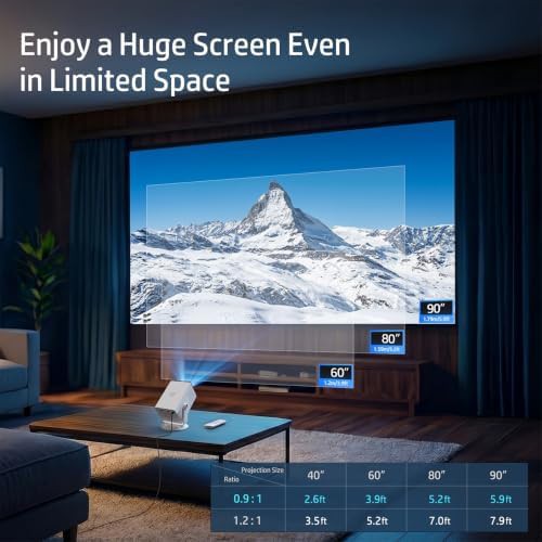 Outdoor USB-C powered smart projector — photo 5