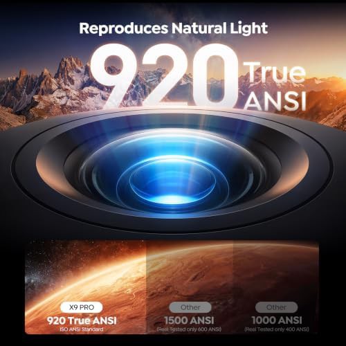High brightness outdoor 4K projector with VIDAA — photo 3