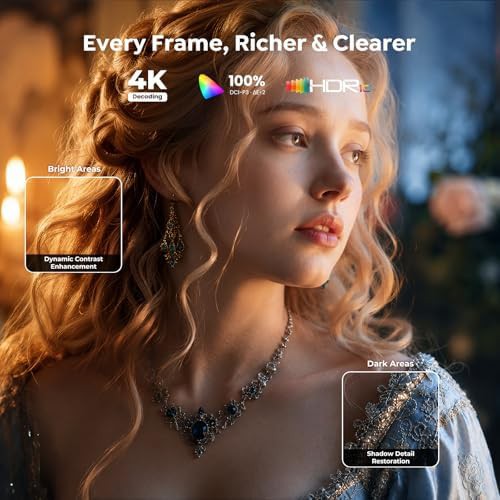 High brightness outdoor 4K projector with VIDAA — photo 5