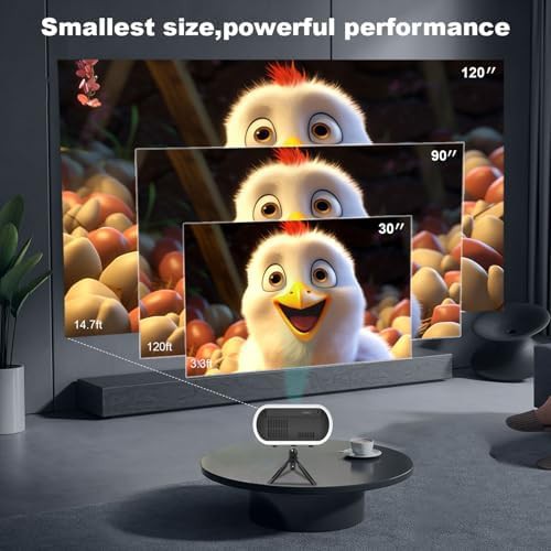 Mini portable 720p movie projector — photo 5