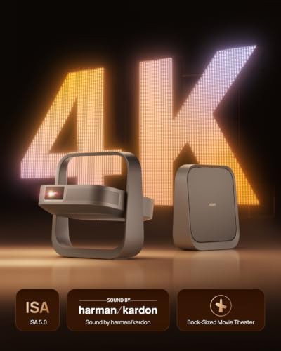 Portable 4K projector with Google TV — photo 4