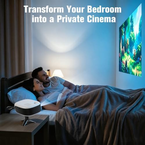 Mini portable projector with tripod stand — photo 5