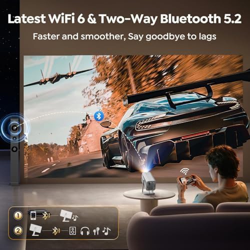 Smart mini projector with auto focus and Dolby — photo 4