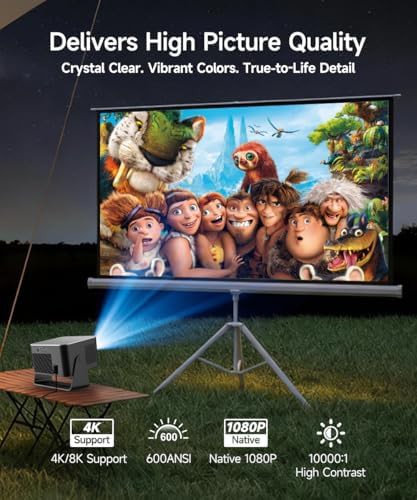 Smart projector with obstacle avoidance and auto focus — photo 4