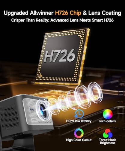 Smart projector with obstacle avoidance and auto focus — photo 5