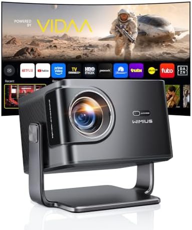 Outdoor smart projector with VIDAA and 1450 ISO