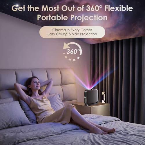 Rotatable smart projector with Google TV — photo 5