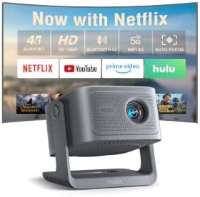 Smart 4K home projector with Dolby audio