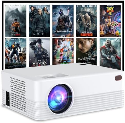 Portable full HD home theater projector