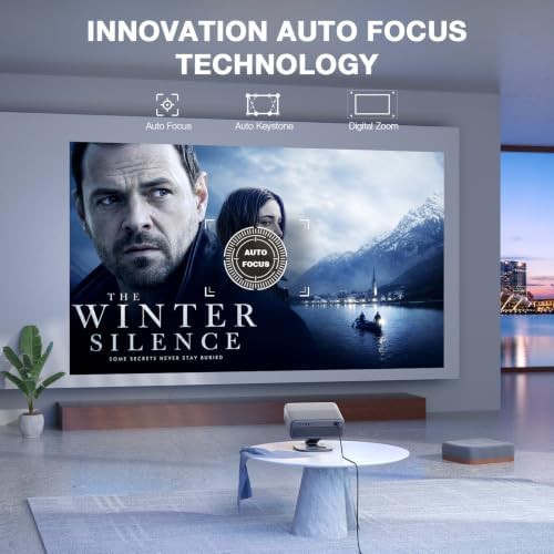 Silver grey projector with 60W Dolby audio — photo 5