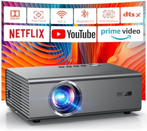 Smart projector with Dolby Audio and Bluetooth