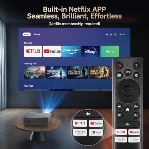Smart projector with Dolby Audio and Bluetooth — photo 3