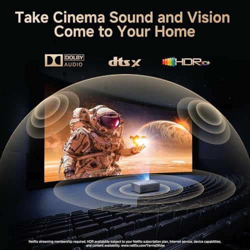 Smart projector with Dolby Audio and Bluetooth — photo 4