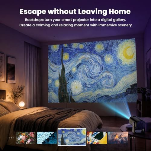 Smart Mini Projector with Roku TV — photo 3