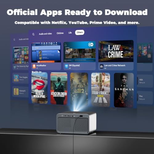 Ultra bright 1080p projector with Netflix — photo 3