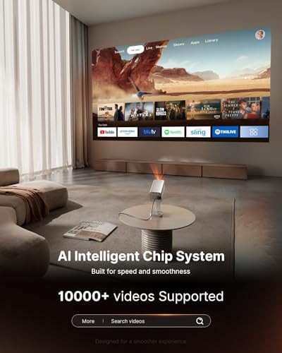 Mini portable projector with TOF real time focus — photo 4