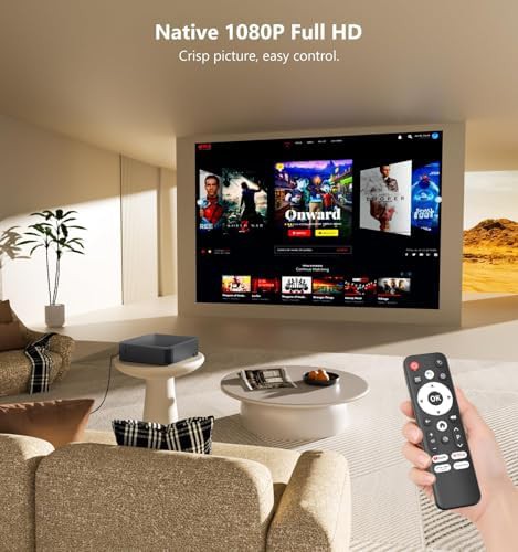 Short throw projector with Android 14 — photo 4