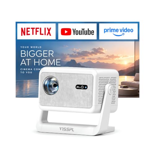 4000ANSI 4K Smart Projector with WiFi and Bluetooth