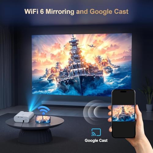 Portable 1080p projector with Google TV — photo 5