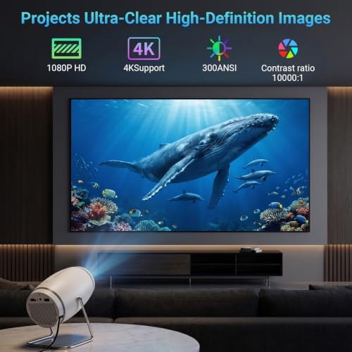 Mini projector with built-in apps 1080p — photo 3