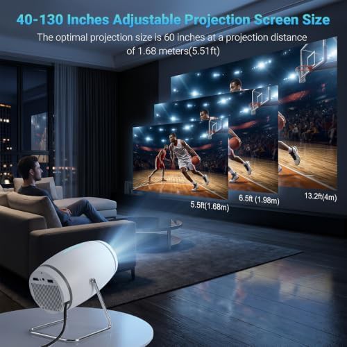 Mini projector with built-in apps 1080p — photo 4