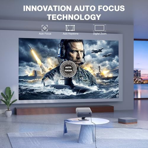 Smart outdoor projector with 5000 ANSI lumens — photo 3