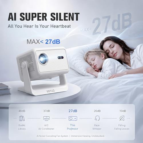 Portable 3500 ANSI smart movie projector — photo 5