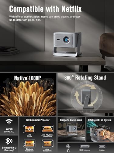 Smart 3D projector with 3000 ANSI lumens — photo 3