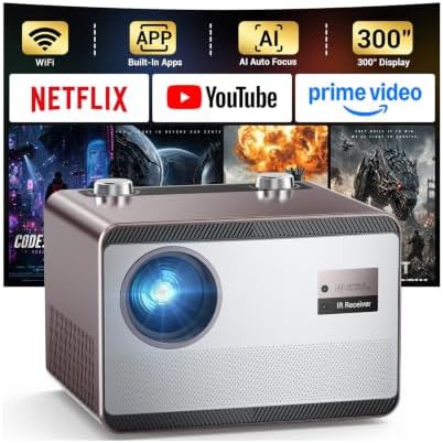 Outdoor Projector with 4K Decoding