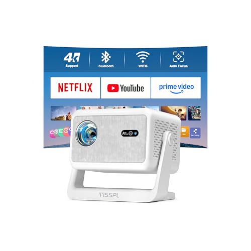 Dual BOX Audio&Now with Netflix Smart 4K Projector with Wifi and